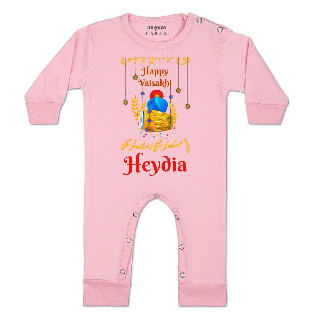 Arvesa Happy Baisakhi  Baby Boy & Girl Dress