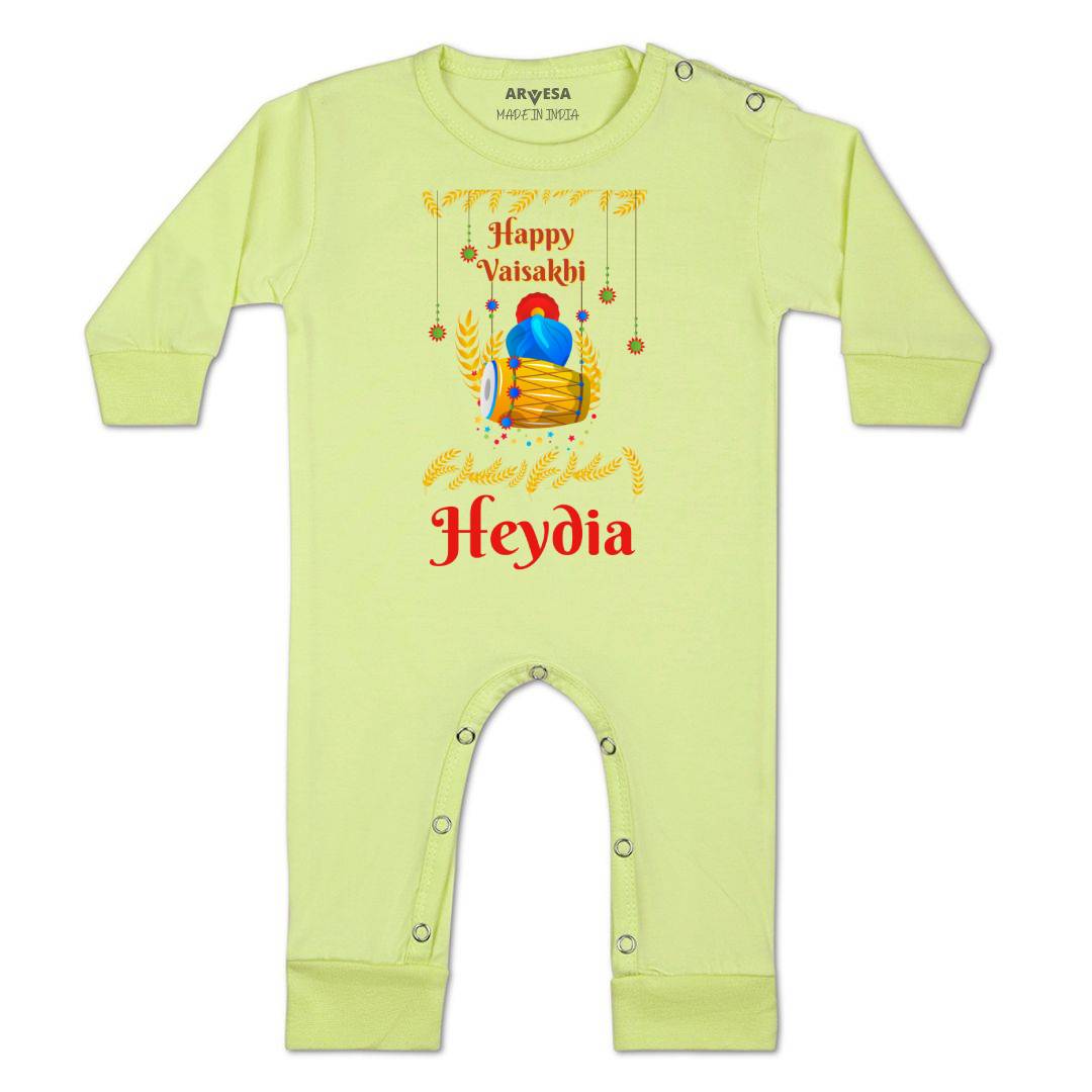 Arvesa Happy Baisakhi  Baby Boy & Girl Dress