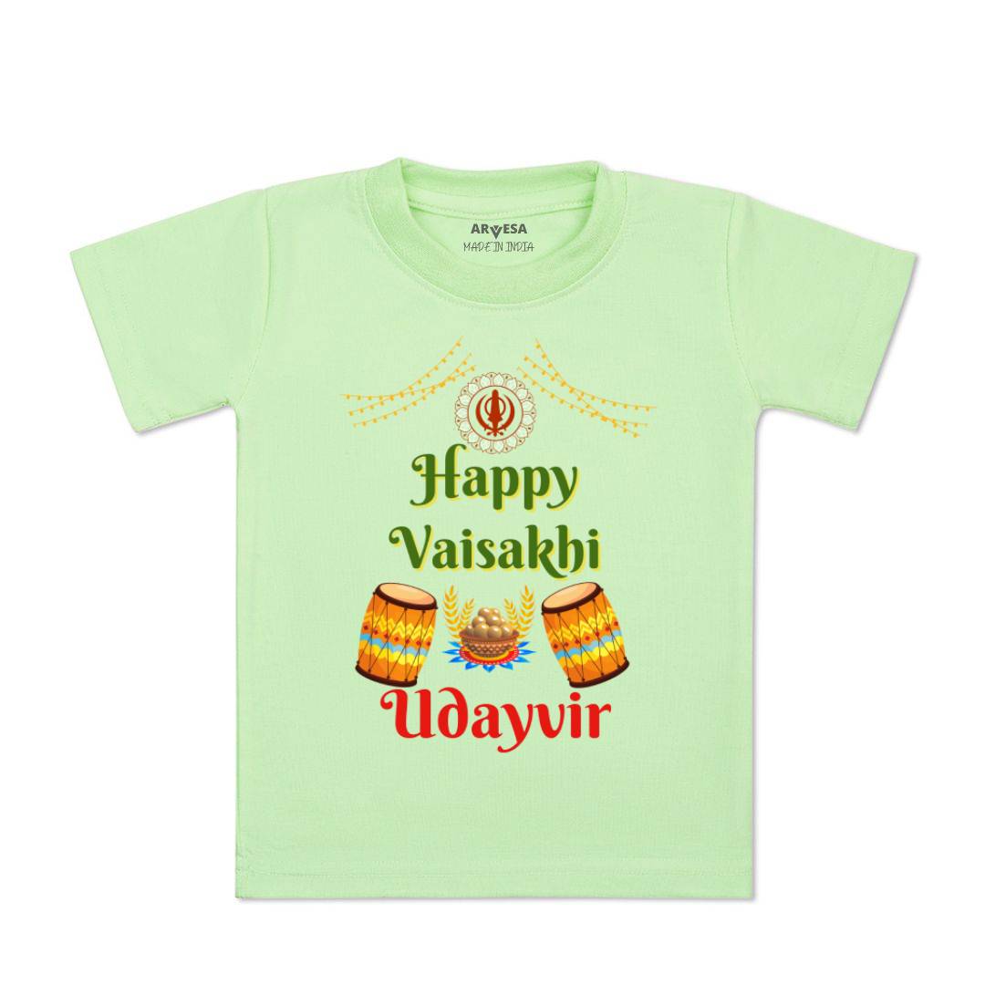 Arvesa Happy Baisakhi  Baby Boy & Girl Dress