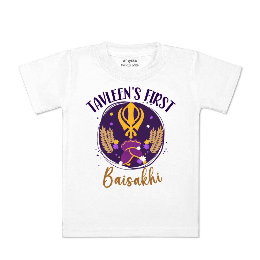 Arvesa My First Baisakhi  Baby Boy & Girl Dress