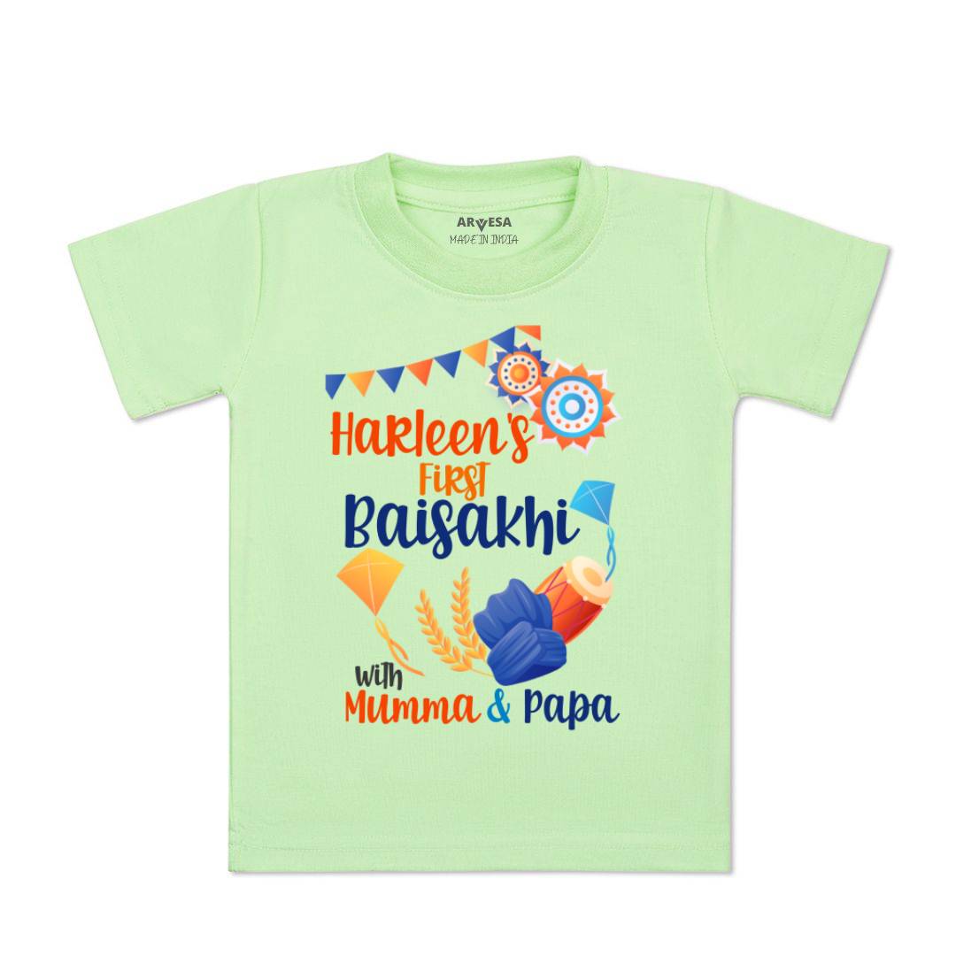 Arvesa My First Baisakhi  Baby Boy & Girl Dress