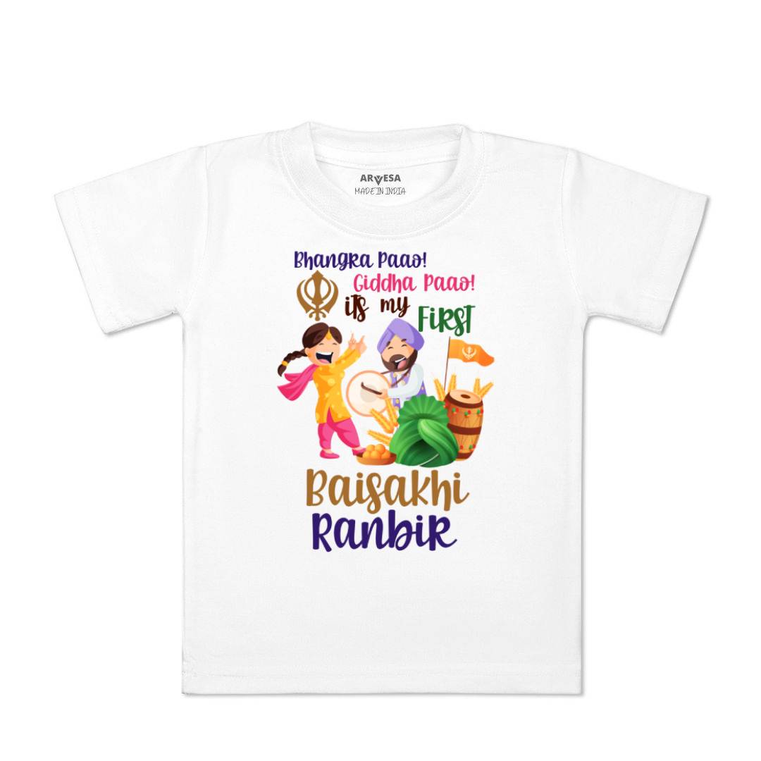 Arvesa My First Baisakhi  Baby Boy & Girl Dress