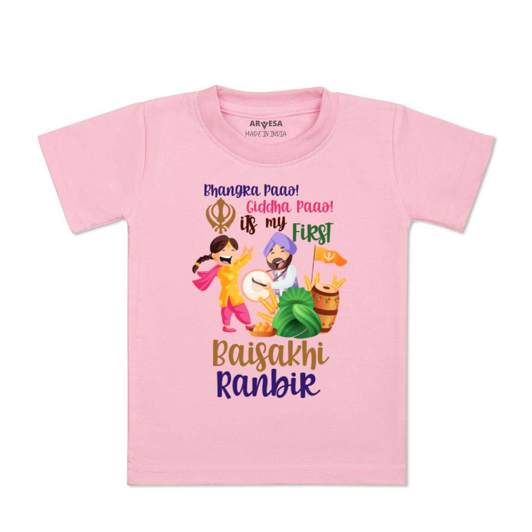 Arvesa My First Baisakhi  Baby Boy & Girl Dress