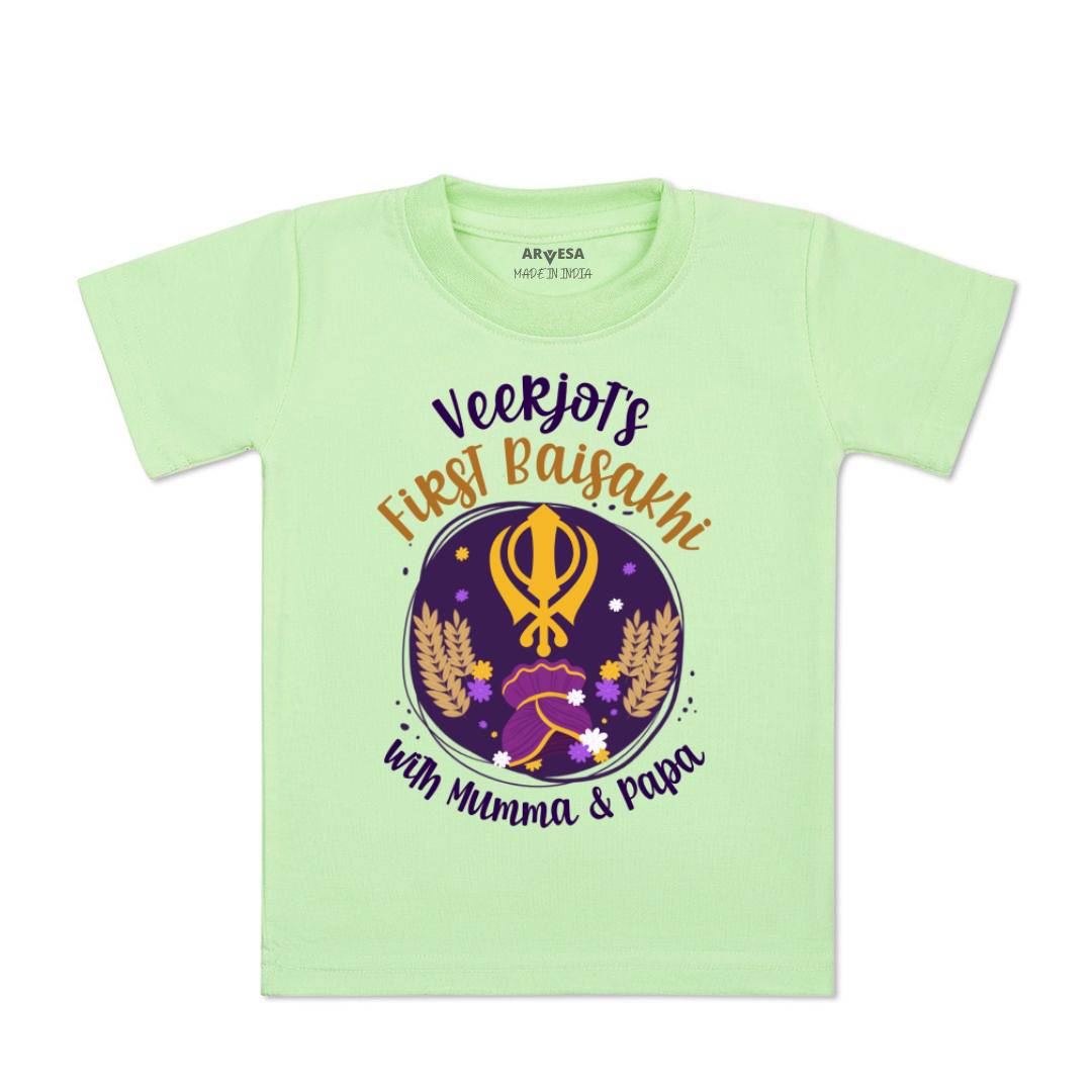 Arvesa My First Baisakhi  Baby Boy & Girl Dress