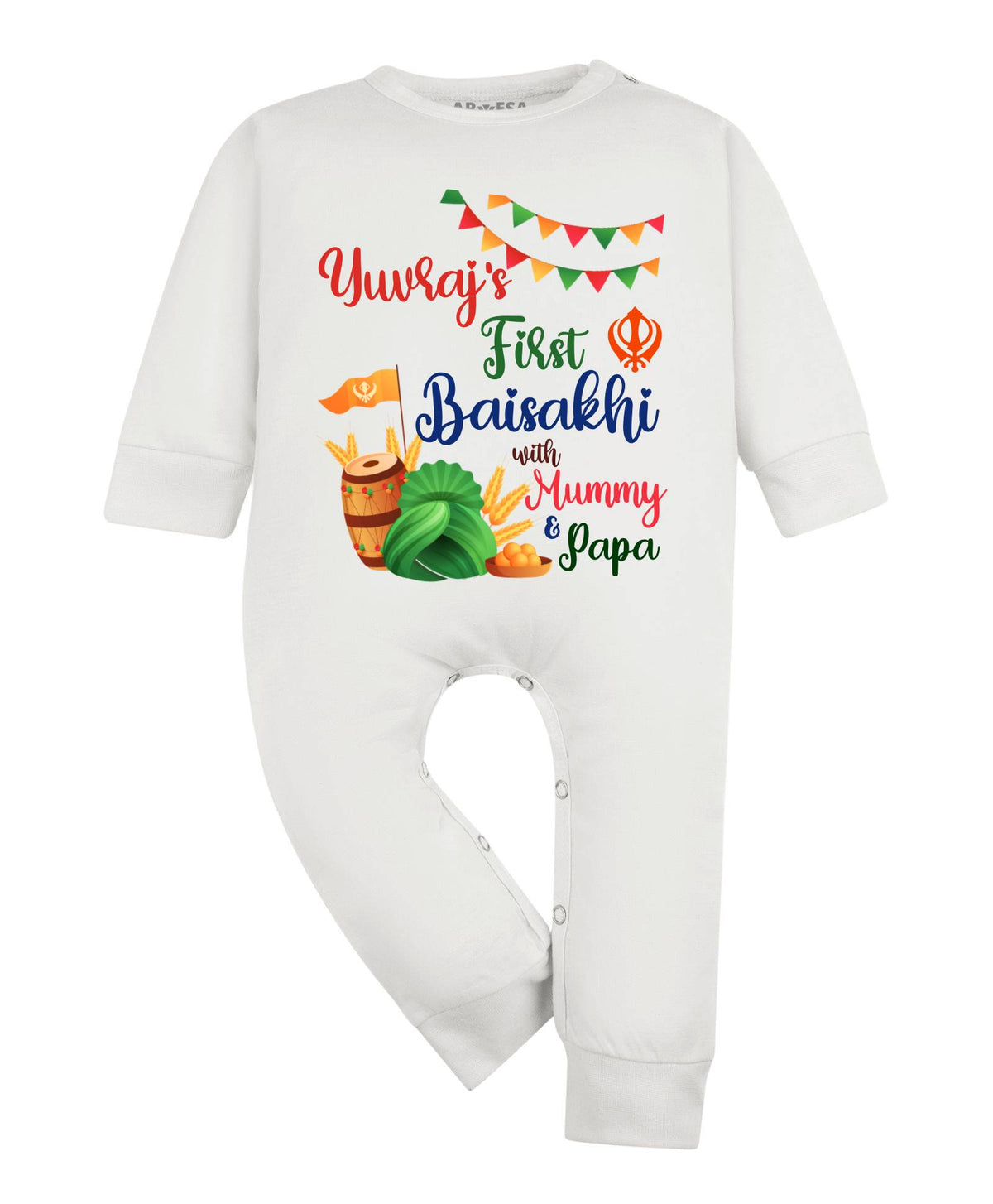 My First Baisakhi - Jumpsuit