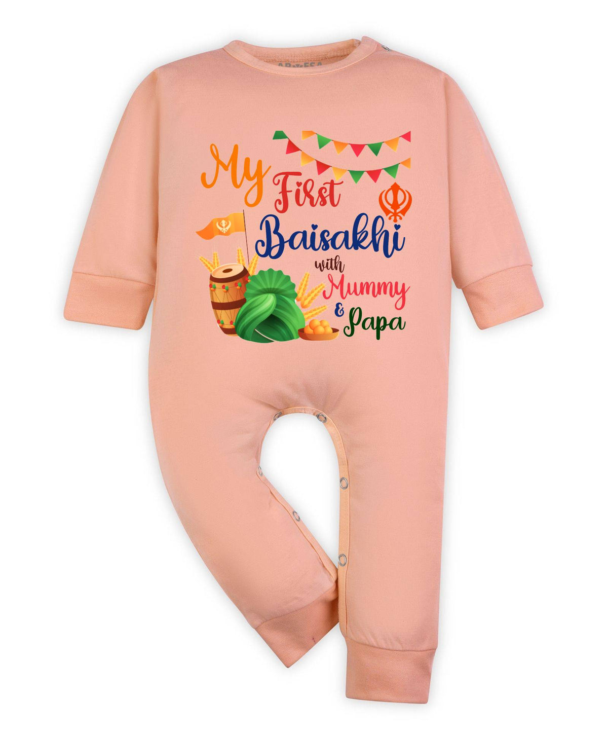 My First Baisakhi - Jumpsuit