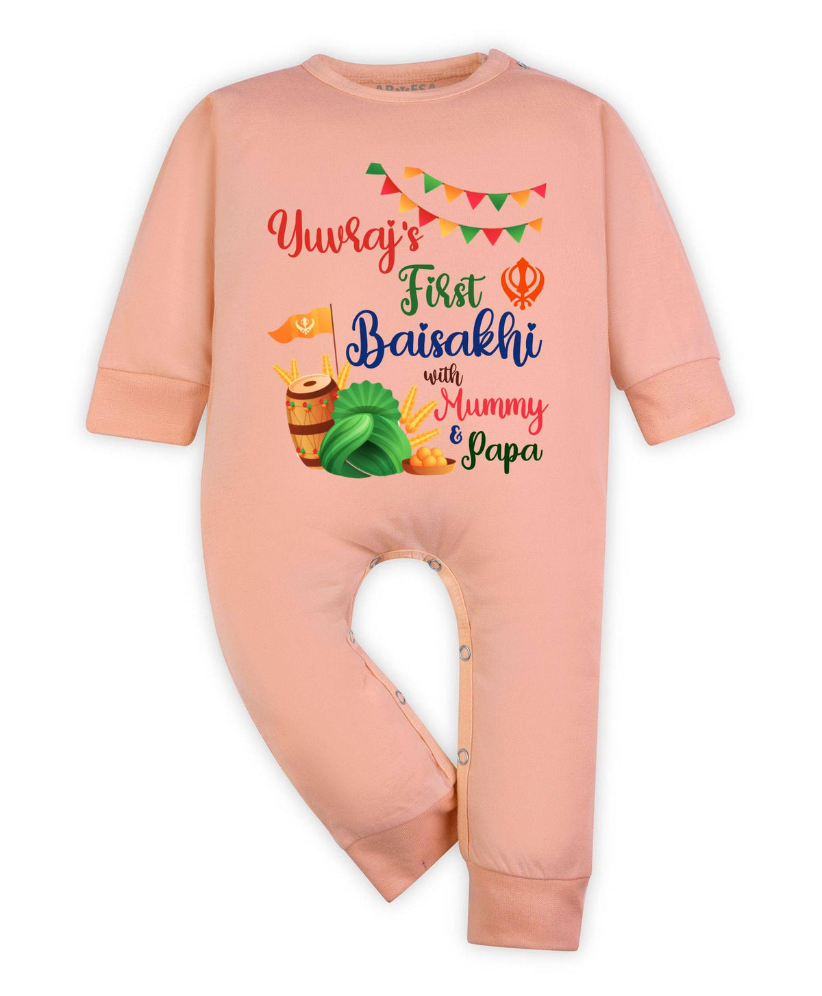 My First Baisakhi - Jumpsuit