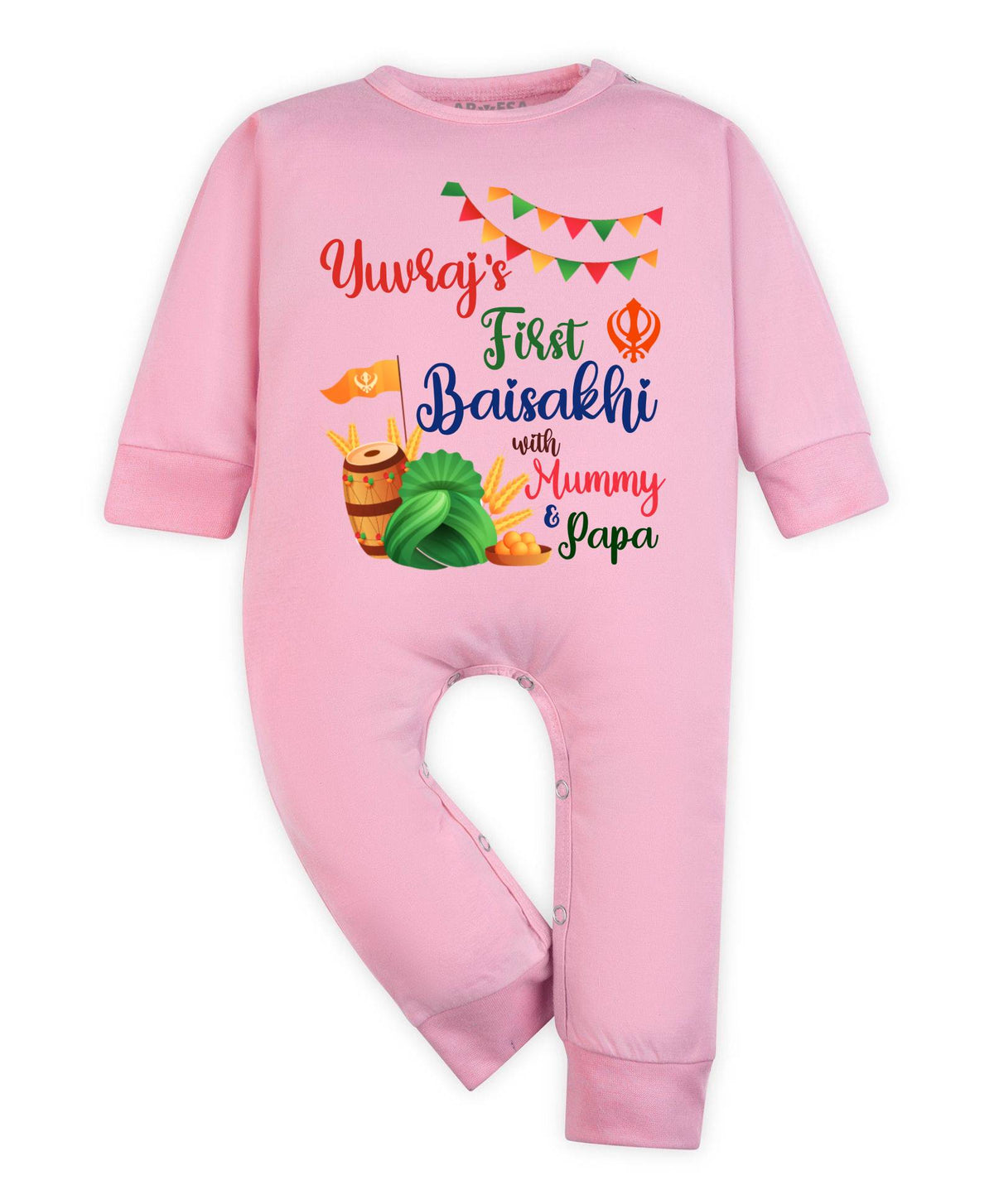 My First Baisakhi - Jumpsuit