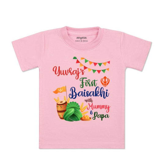 Arvesa My First Baisakhi  Baby Boy & Girl Dress