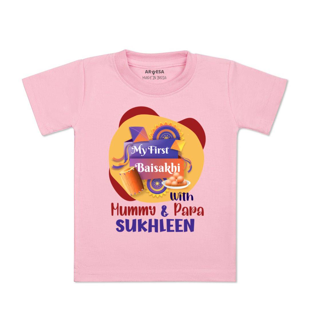 Arvesa My First Baisakhi  Baby Boy & Girl Dress