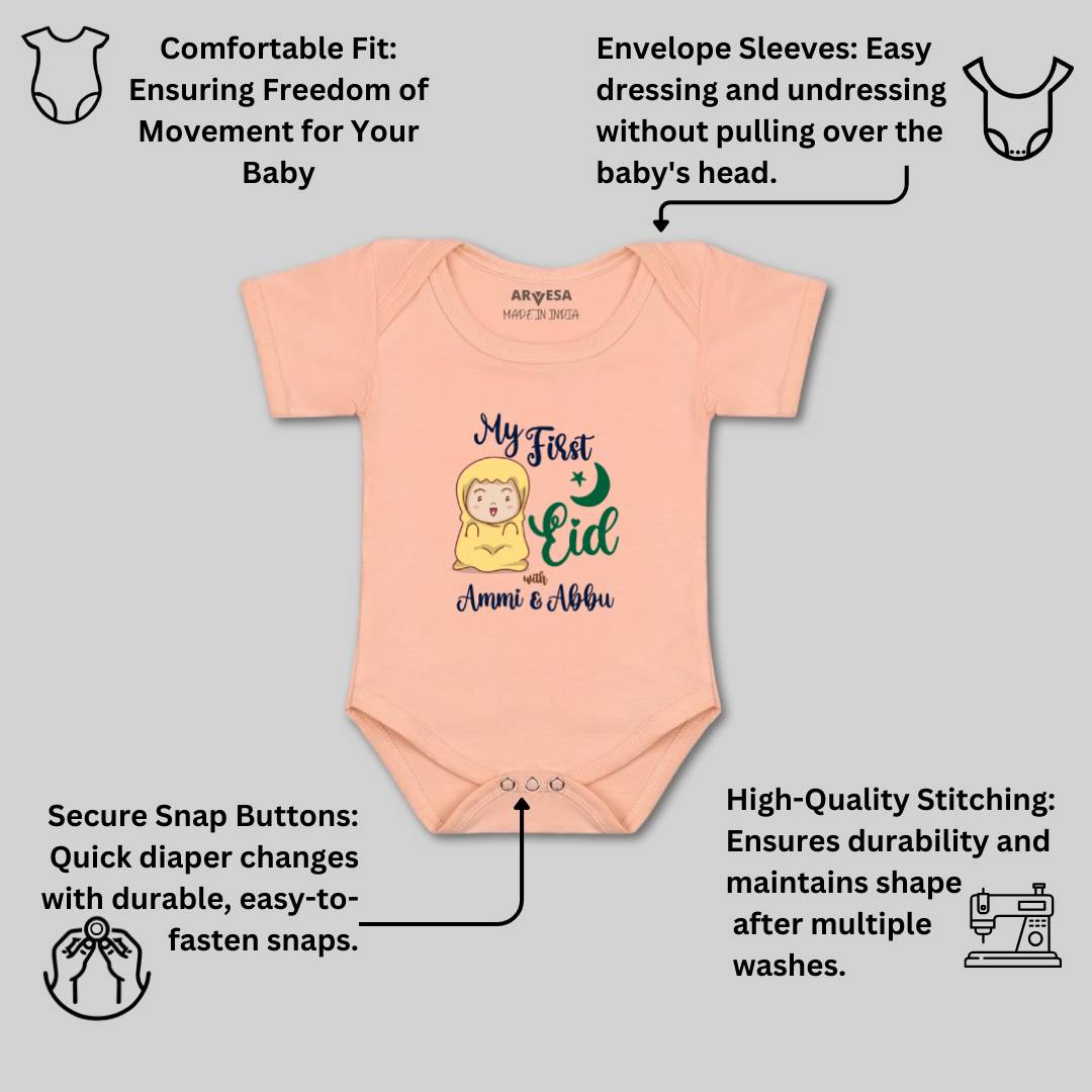 Arvesa Design-840 Eid My First Baby Boy and Baby Girl Dress .