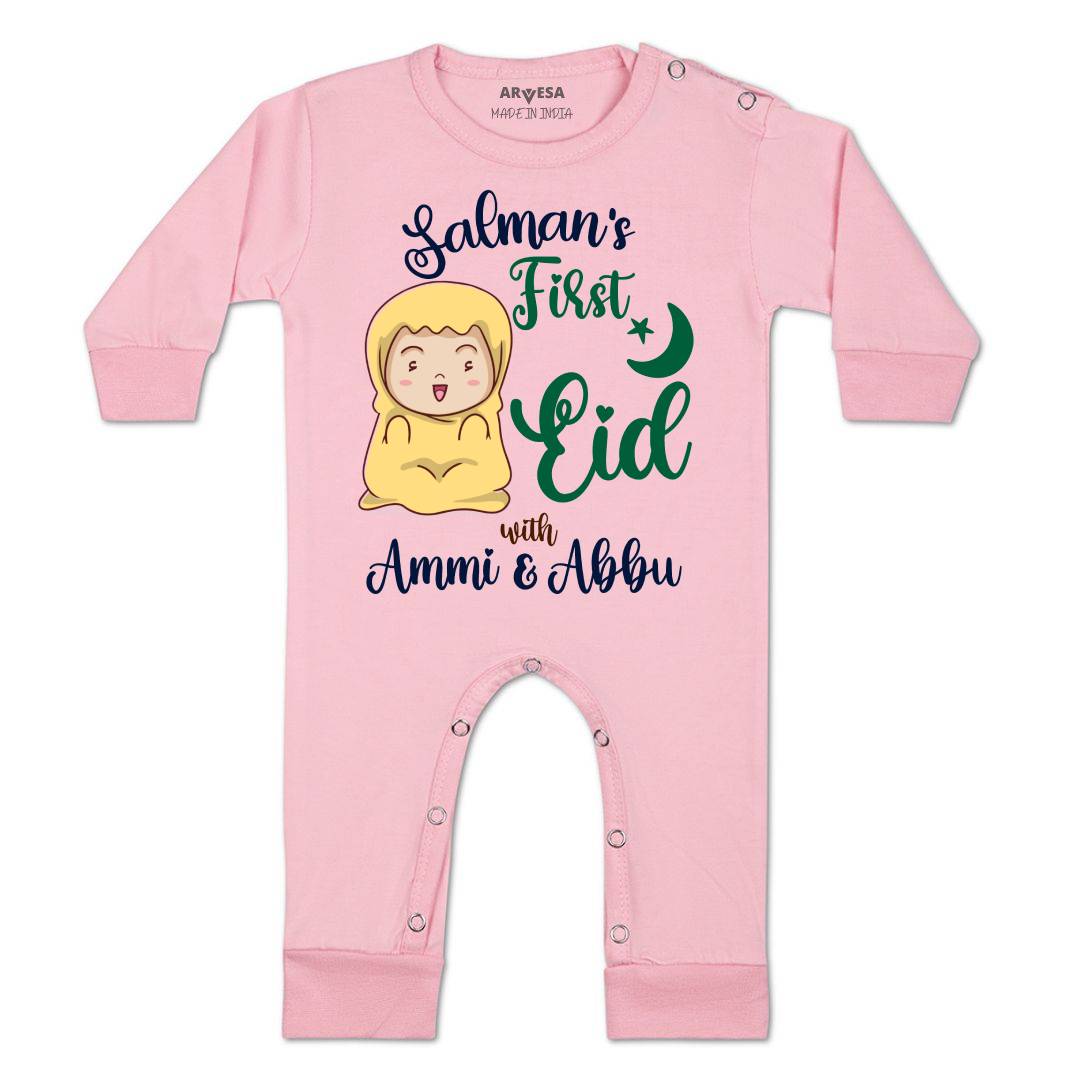 Arvesa My First Eid  Baby Boy & Girl Dress