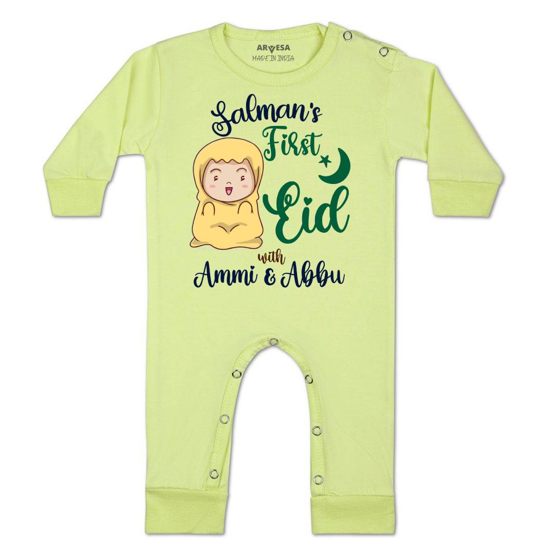Arvesa My First Eid  Baby Boy & Girl Dress
