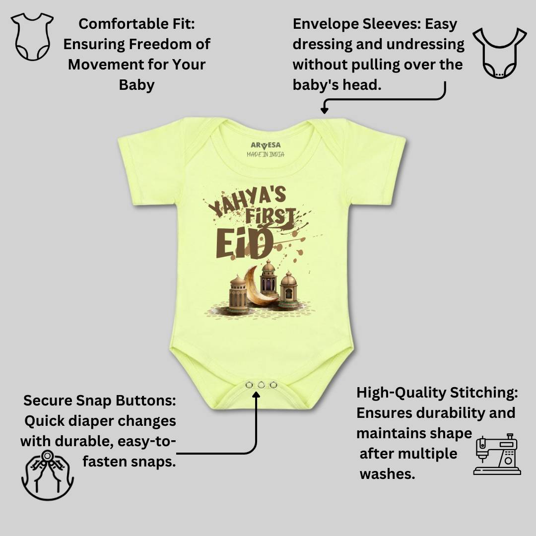 Arvesa My First Eid  Baby Boy & Girl Dress