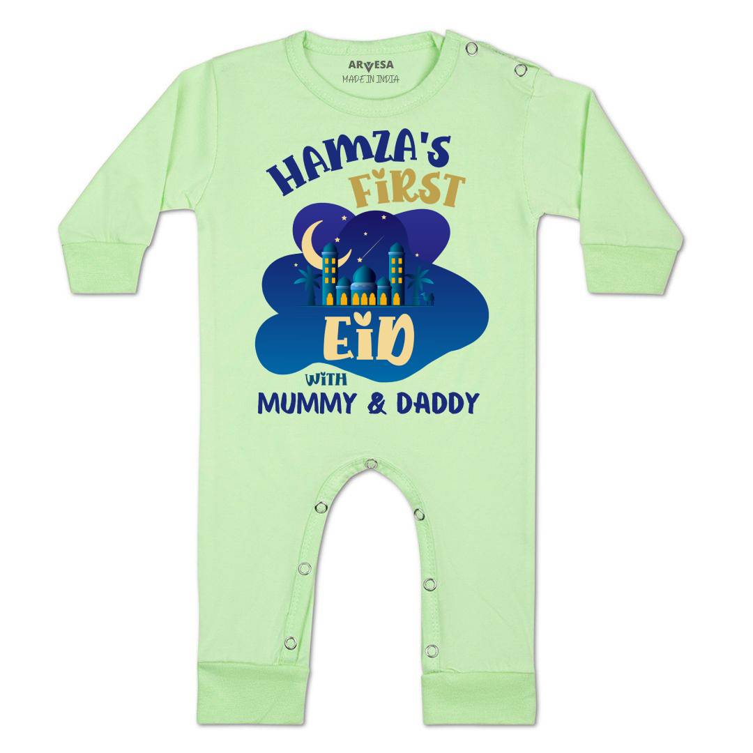 Arvesa My First Eid  Baby Boy & Girl Dress
