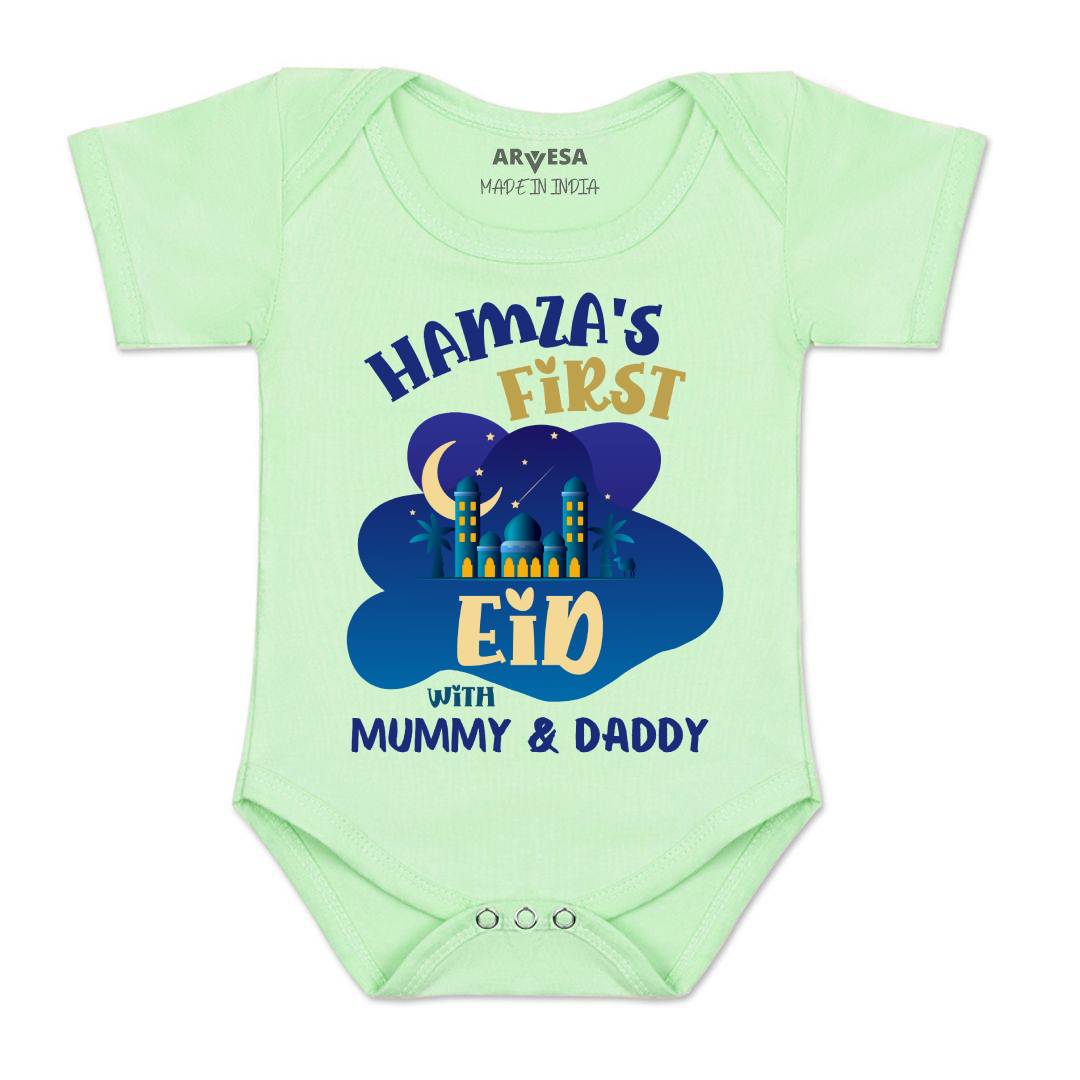 Arvesa My First Eid  Baby Boy & Girl Dress