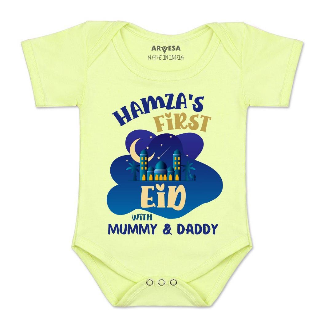 Arvesa My First Eid  Baby Boy & Girl Dress