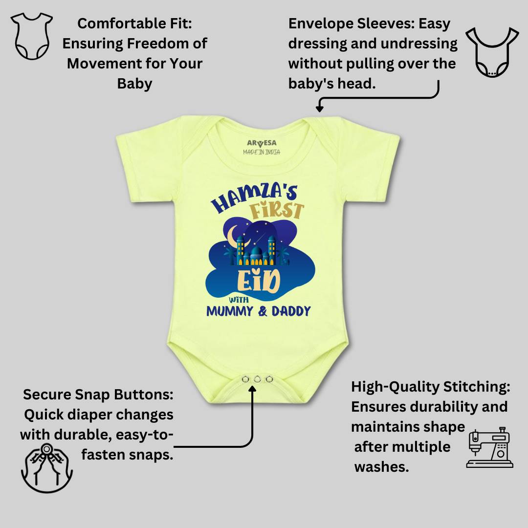 Arvesa My First Eid  Baby Boy & Girl Dress