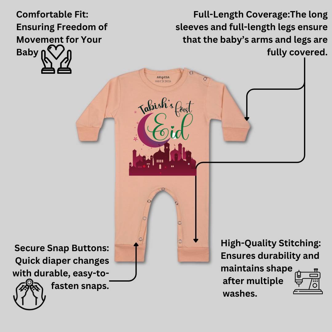 Arvesa My First Eid  Baby Boy & Girl Dress