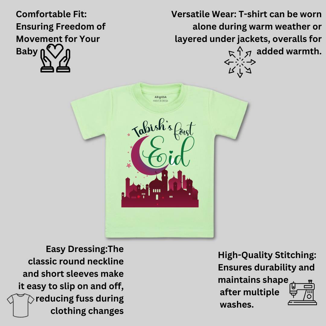 Arvesa My First Eid  Baby Boy & Girl Dress