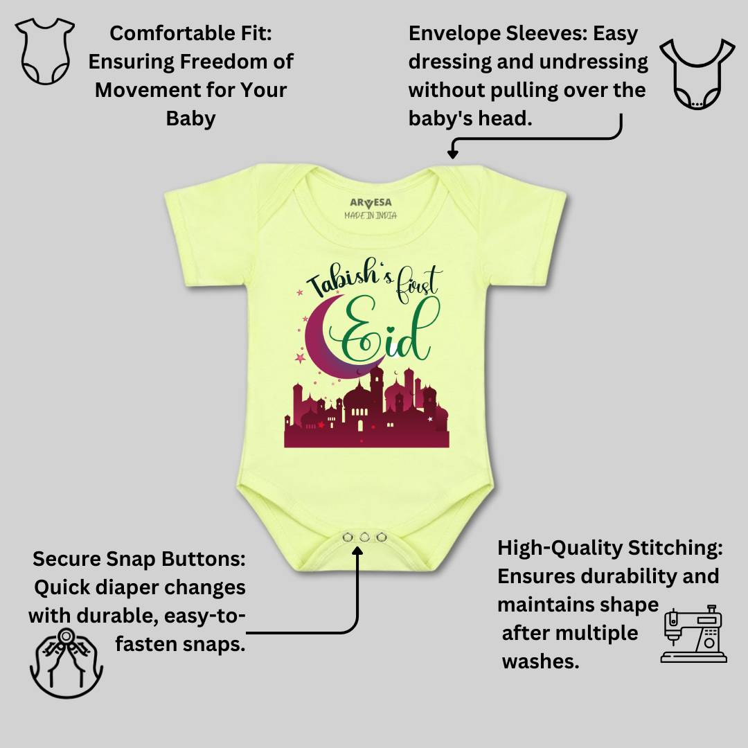 Arvesa My First Eid  Baby Boy & Girl Dress