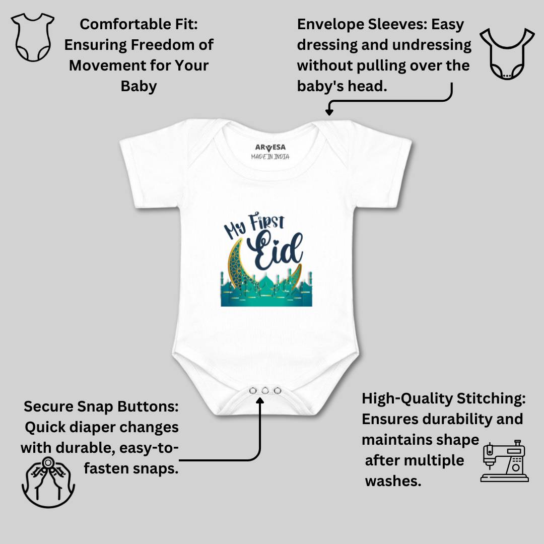 Arvesa Design-850 Eid My First Baby Boy and Baby Girl Dress .