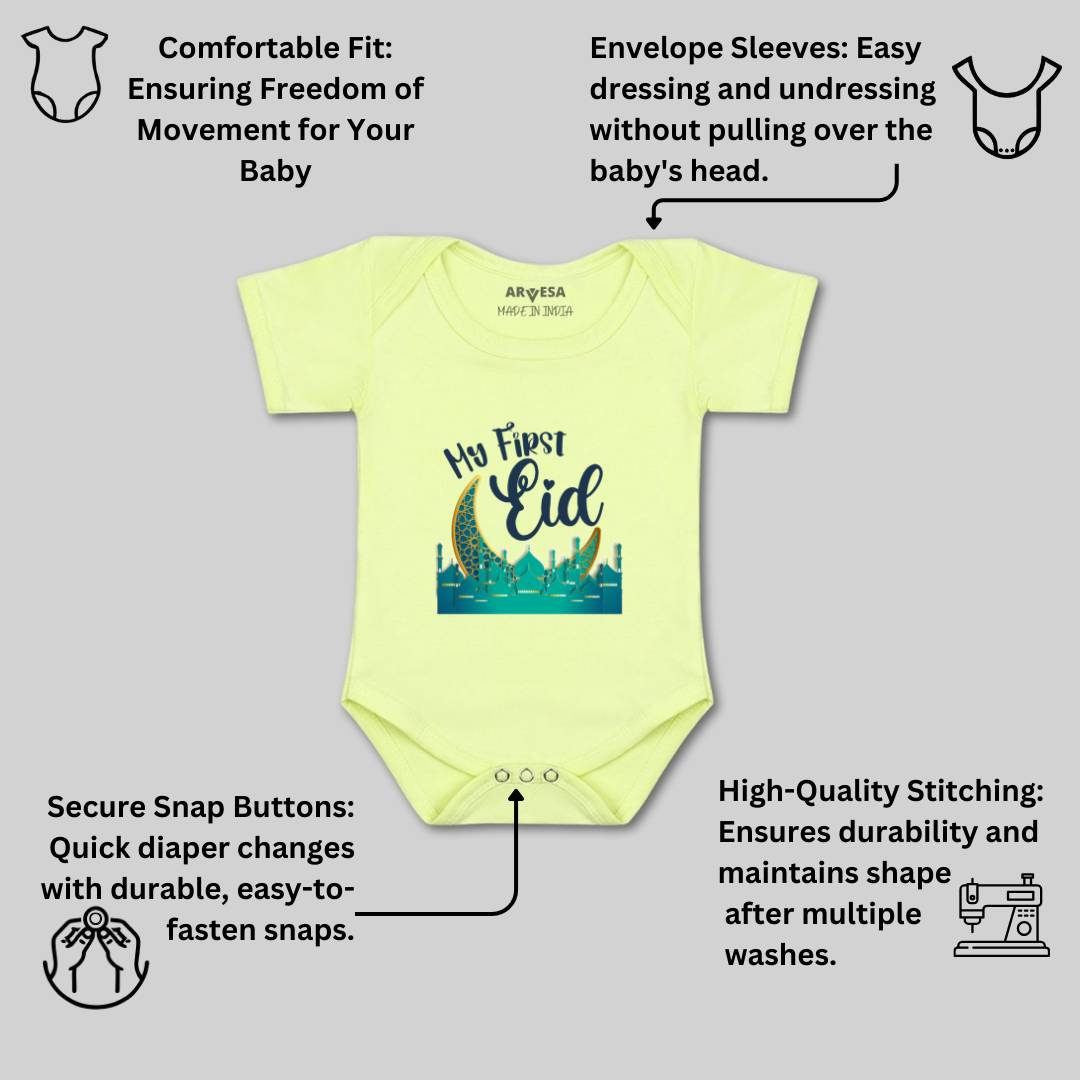 Arvesa Design-850 Eid My First Baby Boy and Baby Girl Dress .
