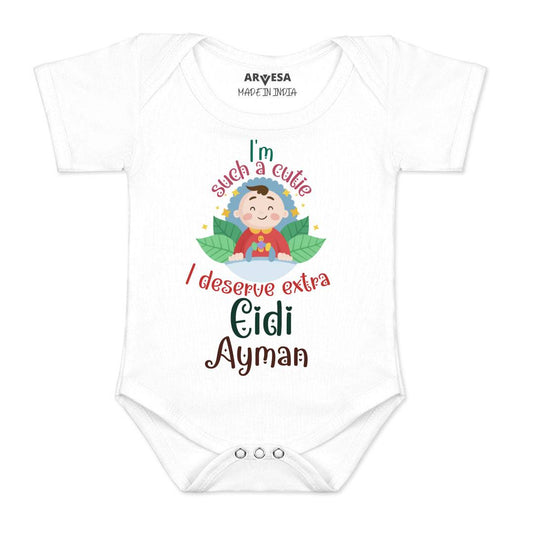 Arvesa I Deserve Extra Eidi  Baby Boy & Girl Dress