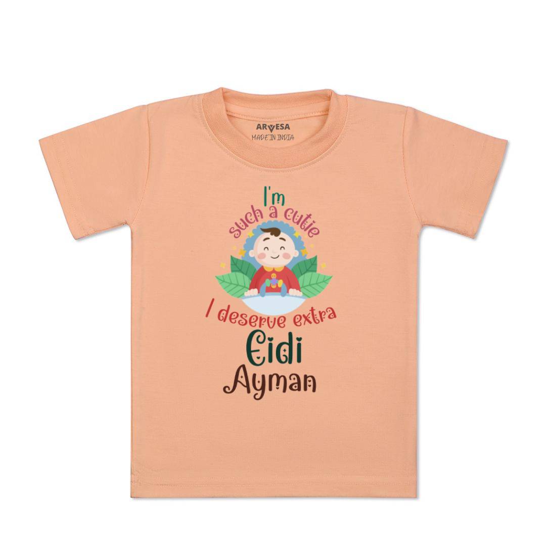 Arvesa I Deserve Extra Eidi  Baby Boy & Girl Dress