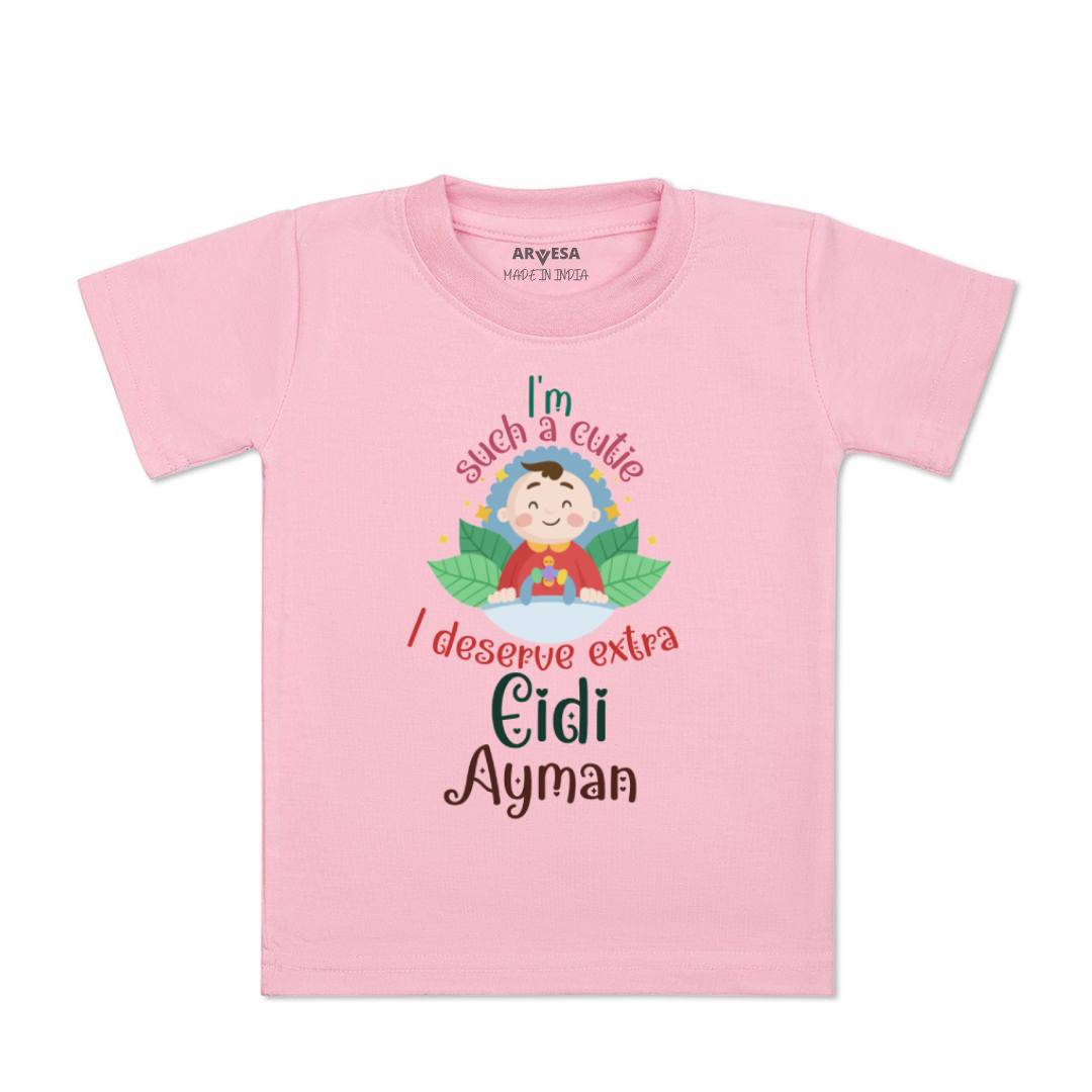 Arvesa I Deserve Extra Eidi  Baby Boy & Girl Dress