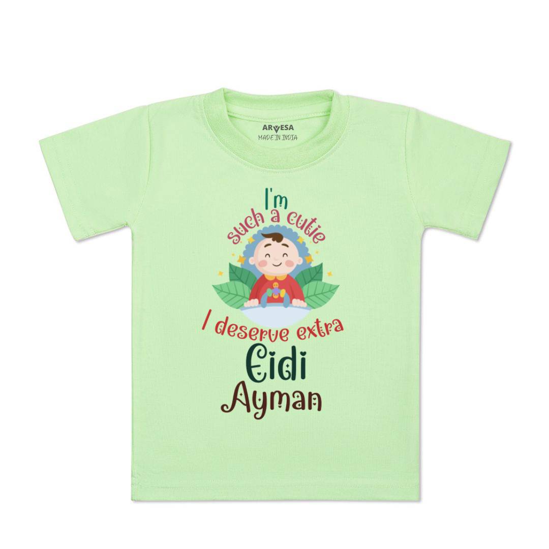 Arvesa I Deserve Extra Eidi  Baby Boy & Girl Dress