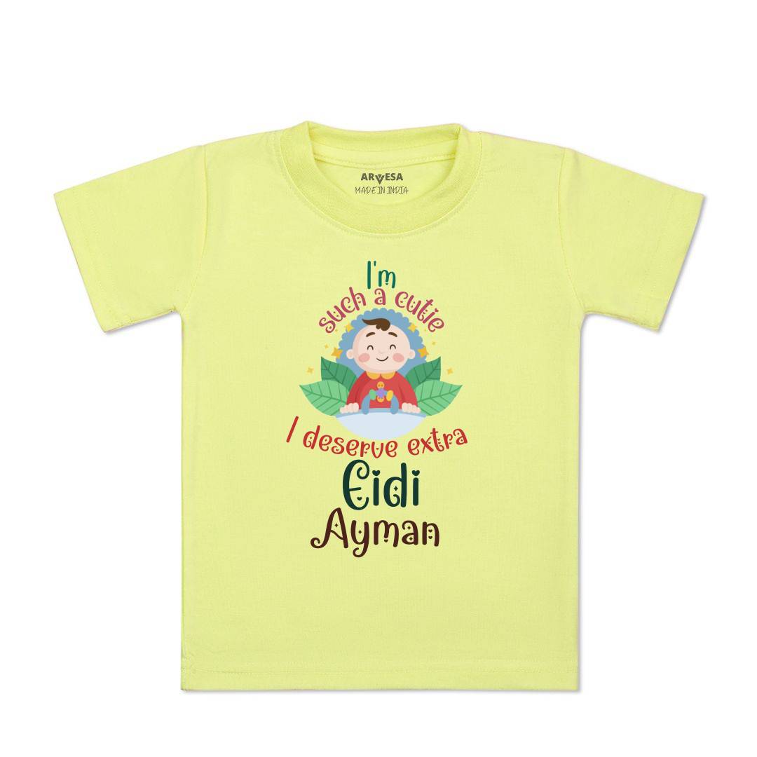 Arvesa I Deserve Extra Eidi  Baby Boy & Girl Dress