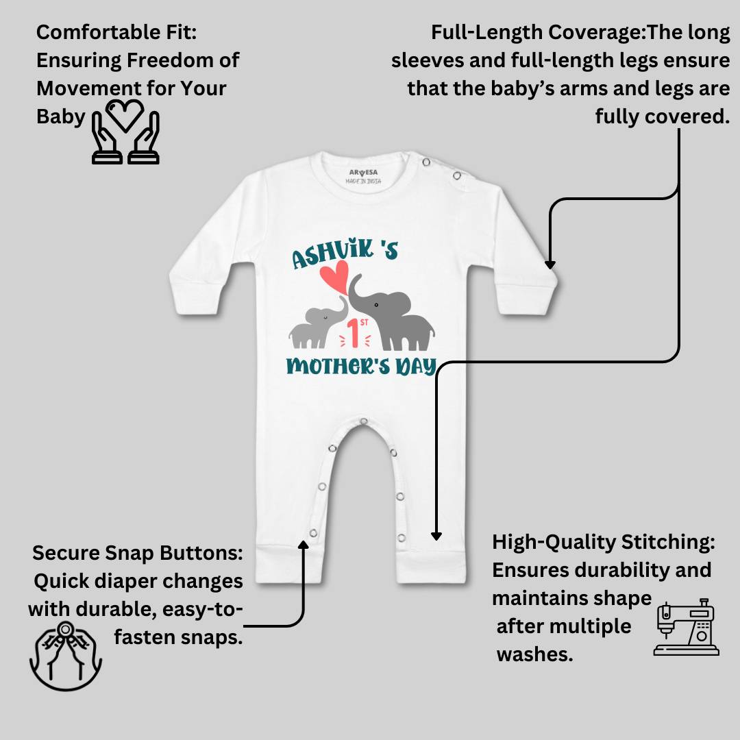 Arvesa My First Mothers Day  Baby Boy & Girl Dress