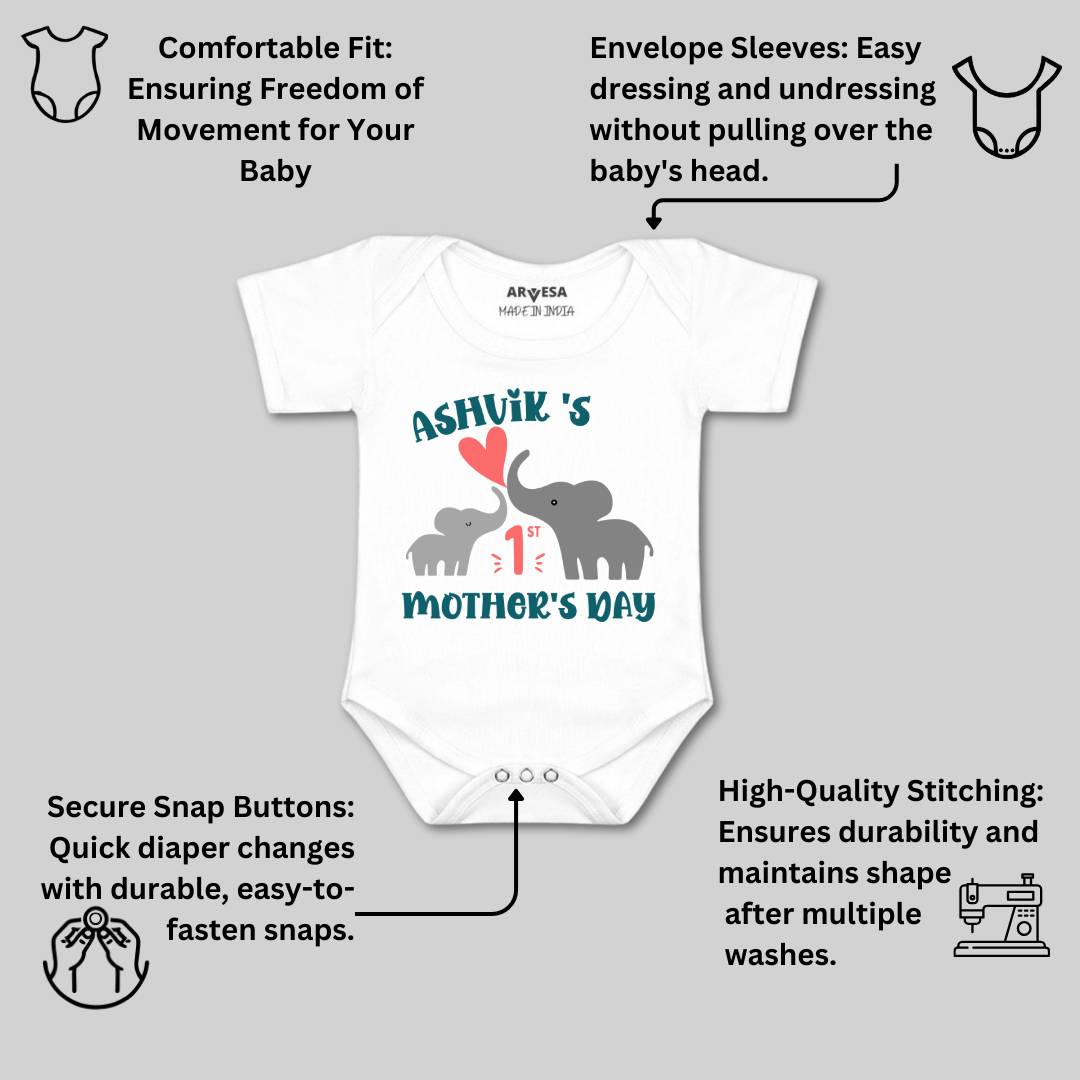 Arvesa My First Mothers Day  Baby Boy & Girl Dress