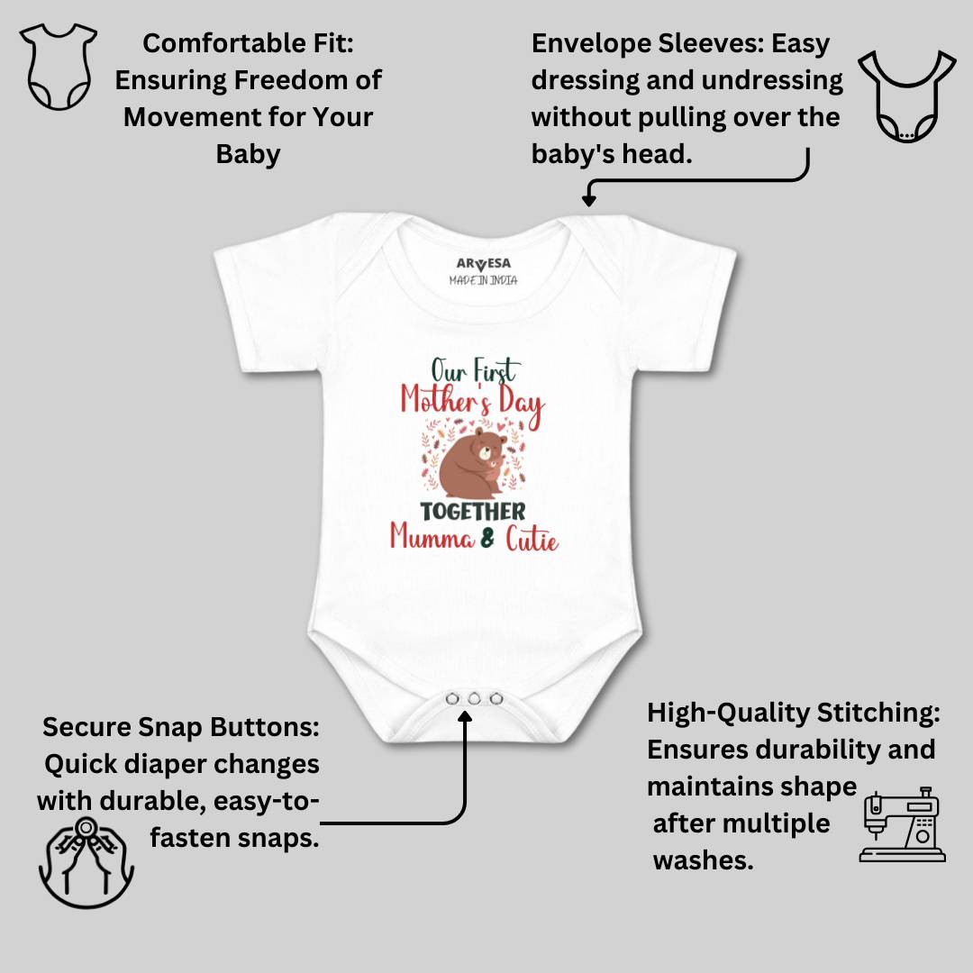 Arvesa Design-861 Mothers Day My First Baby Boy and Baby Girl Dress .