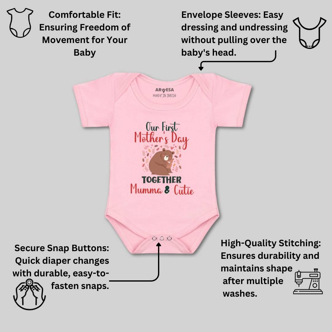 Arvesa Design-861 Mothers Day My First Baby Boy and Baby Girl Dress .