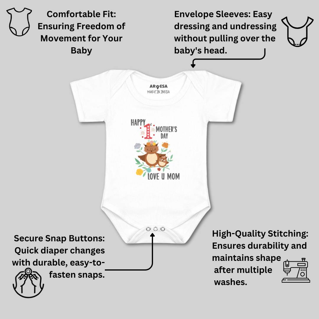 Arvesa Design-870 Mothers Day My First Baby Boy and Baby Girl Dress .