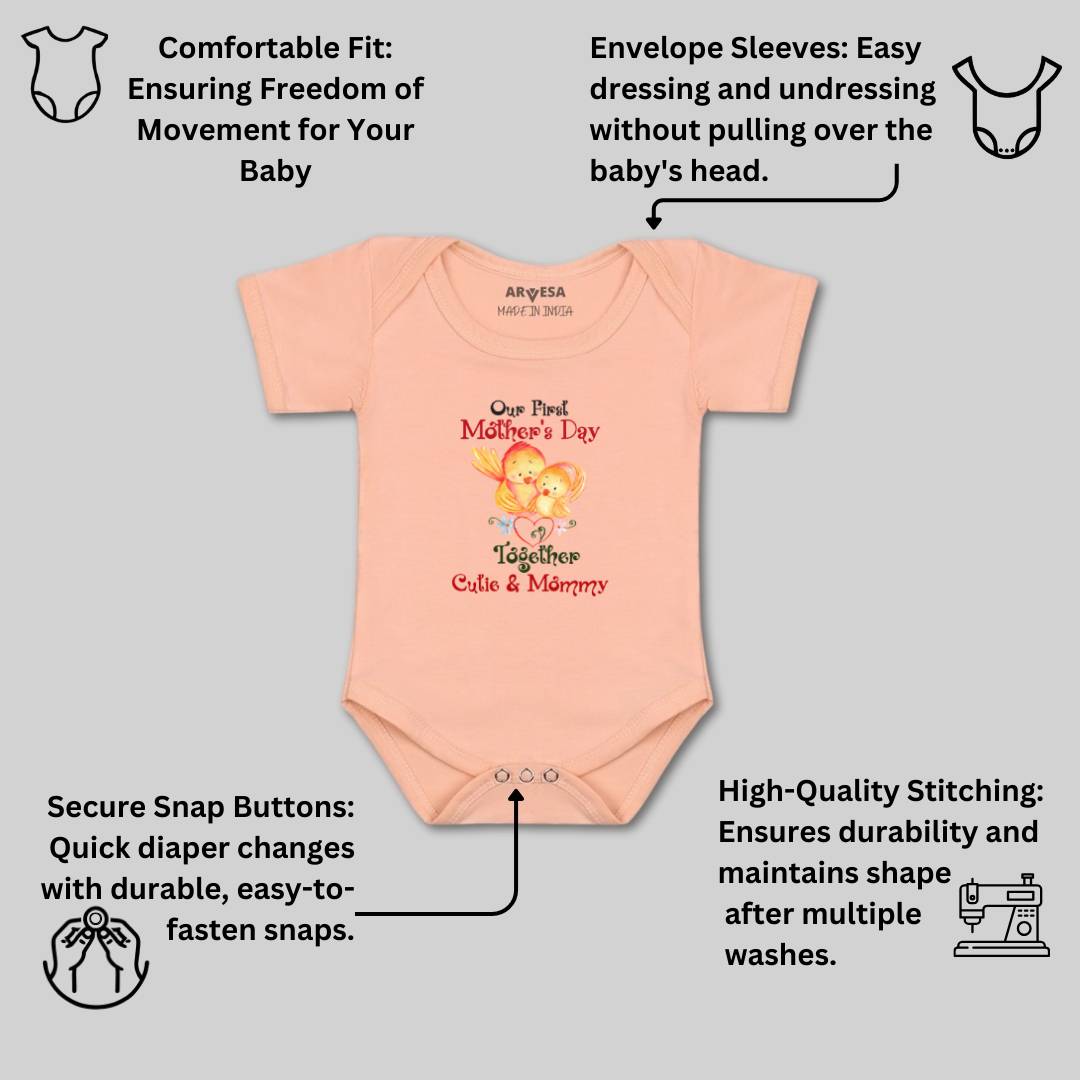 Arvesa Design-871 Mothers Day My First Baby Boy and Baby Girl Dress .