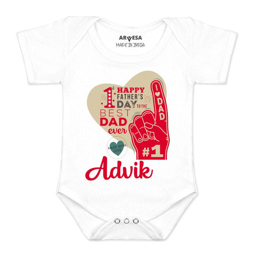 Arvesa Happy Father Days  Baby Boy & Girl Dress