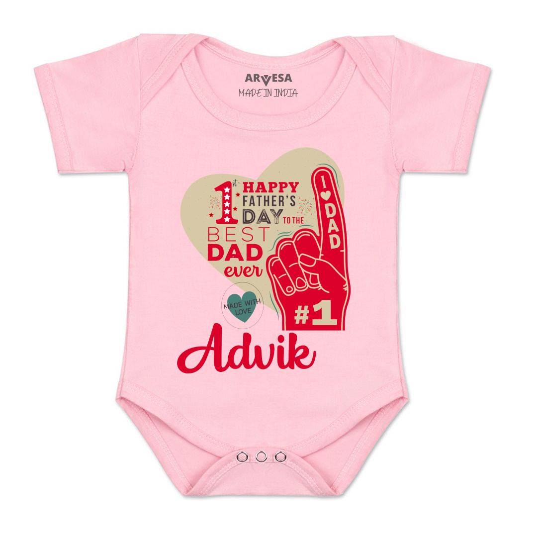 Arvesa Happy Father Days  Baby Boy & Girl Dress