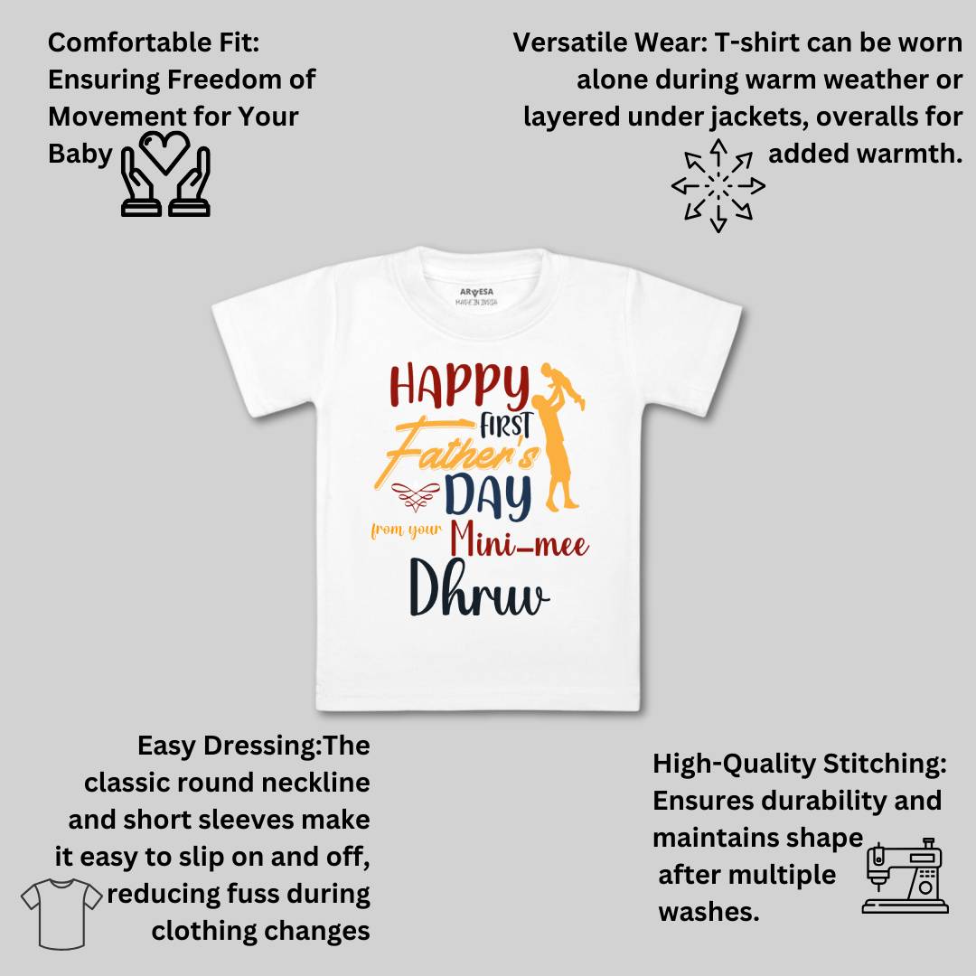 Arvesa Happy Father Days  Baby Boy & Girl Dress