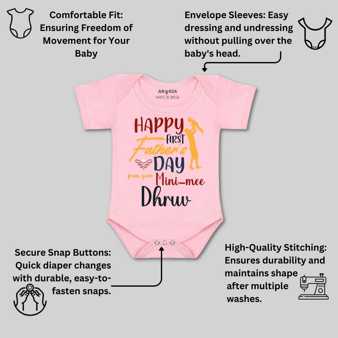 Arvesa Happy Father Days  Baby Boy & Girl Dress