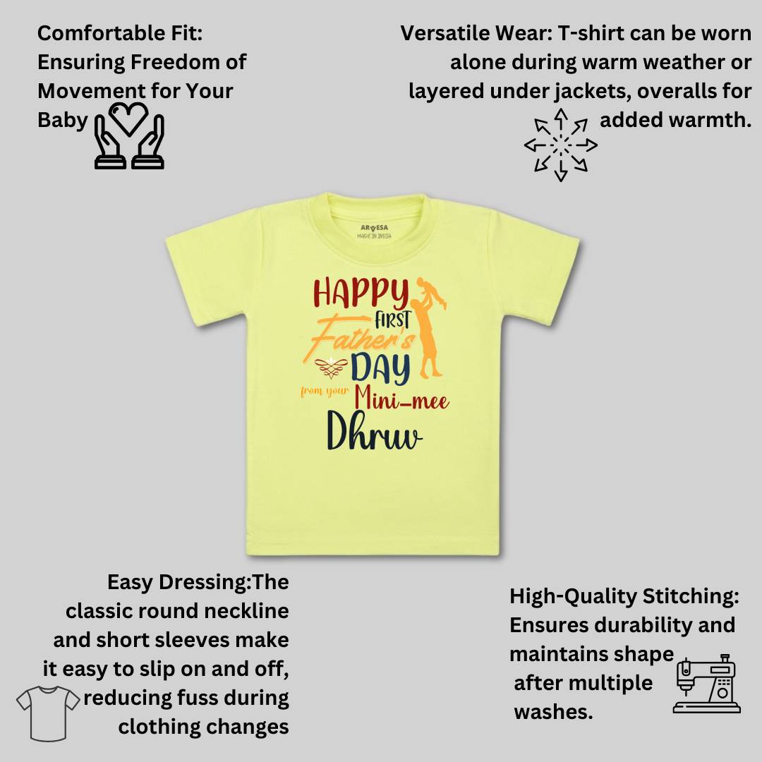 Arvesa Happy Father Days  Baby Boy & Girl Dress