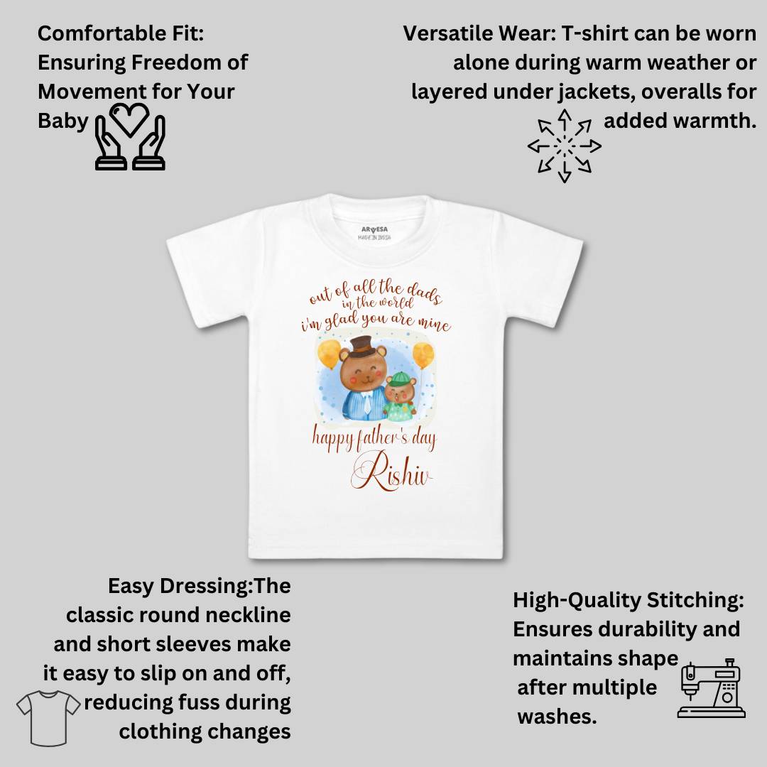 Arvesa Happy Father Days  Baby Boy & Girl Dress