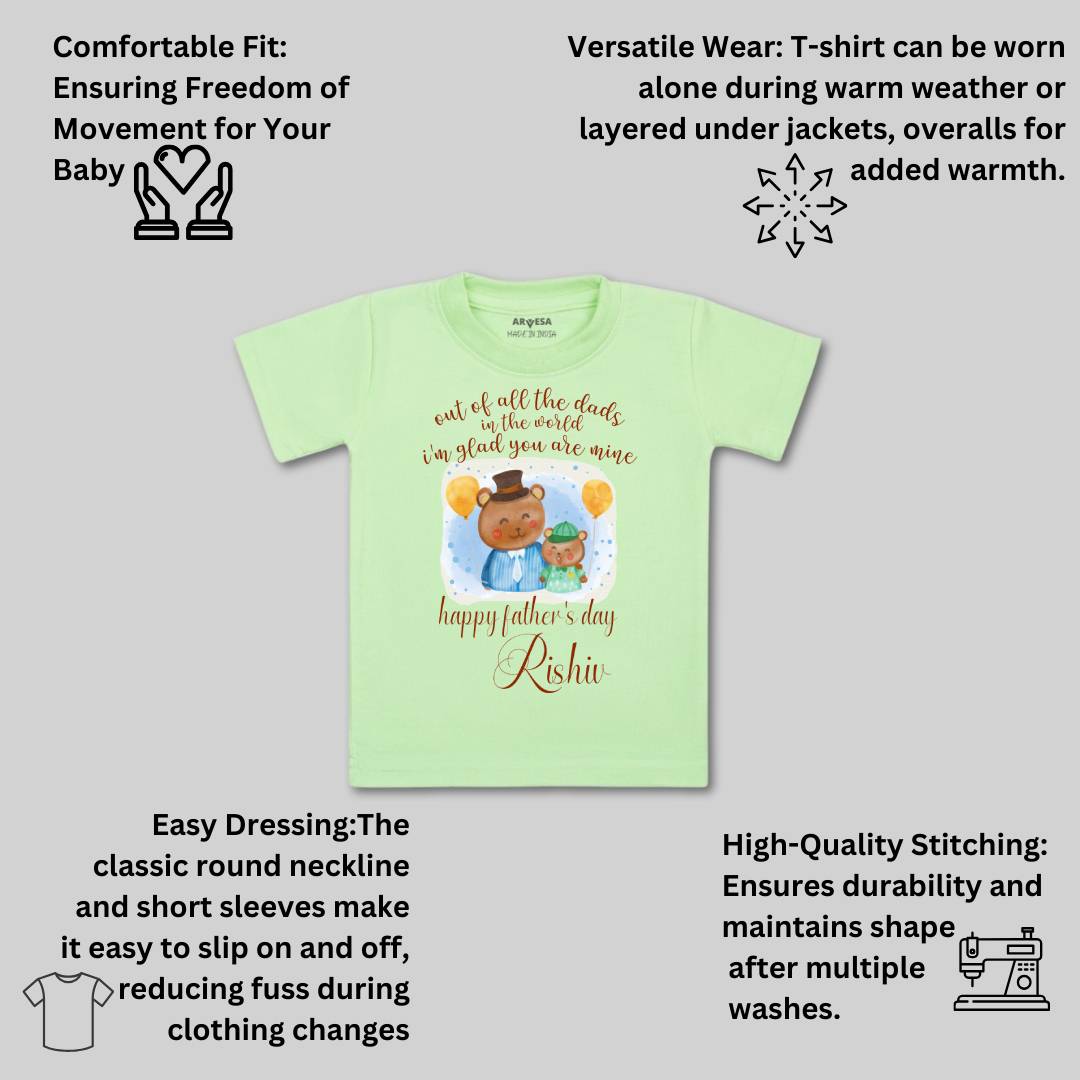 Arvesa Happy Father Days  Baby Boy & Girl Dress