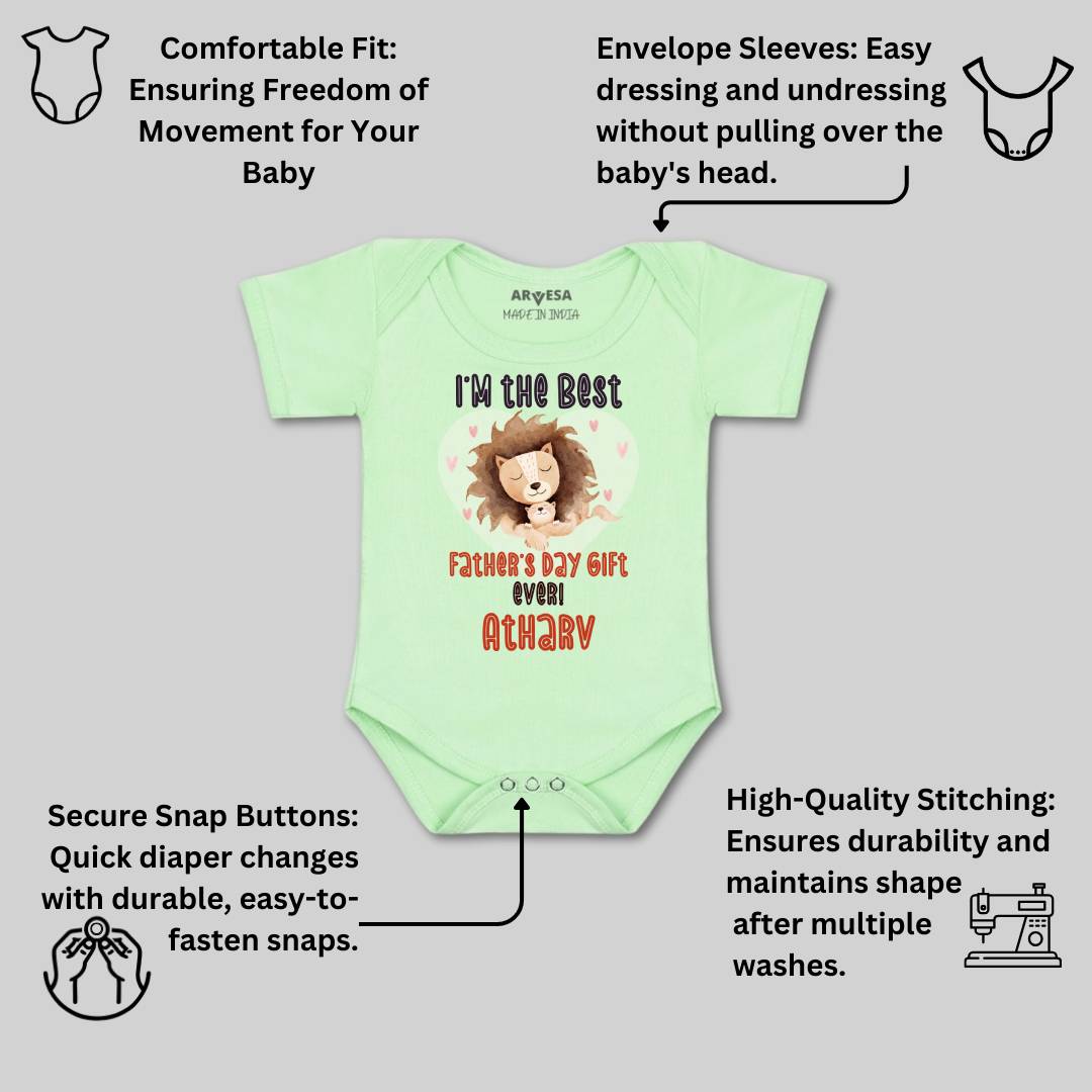 Arvesa Happy Father Days  Baby Boy & Girl Dress