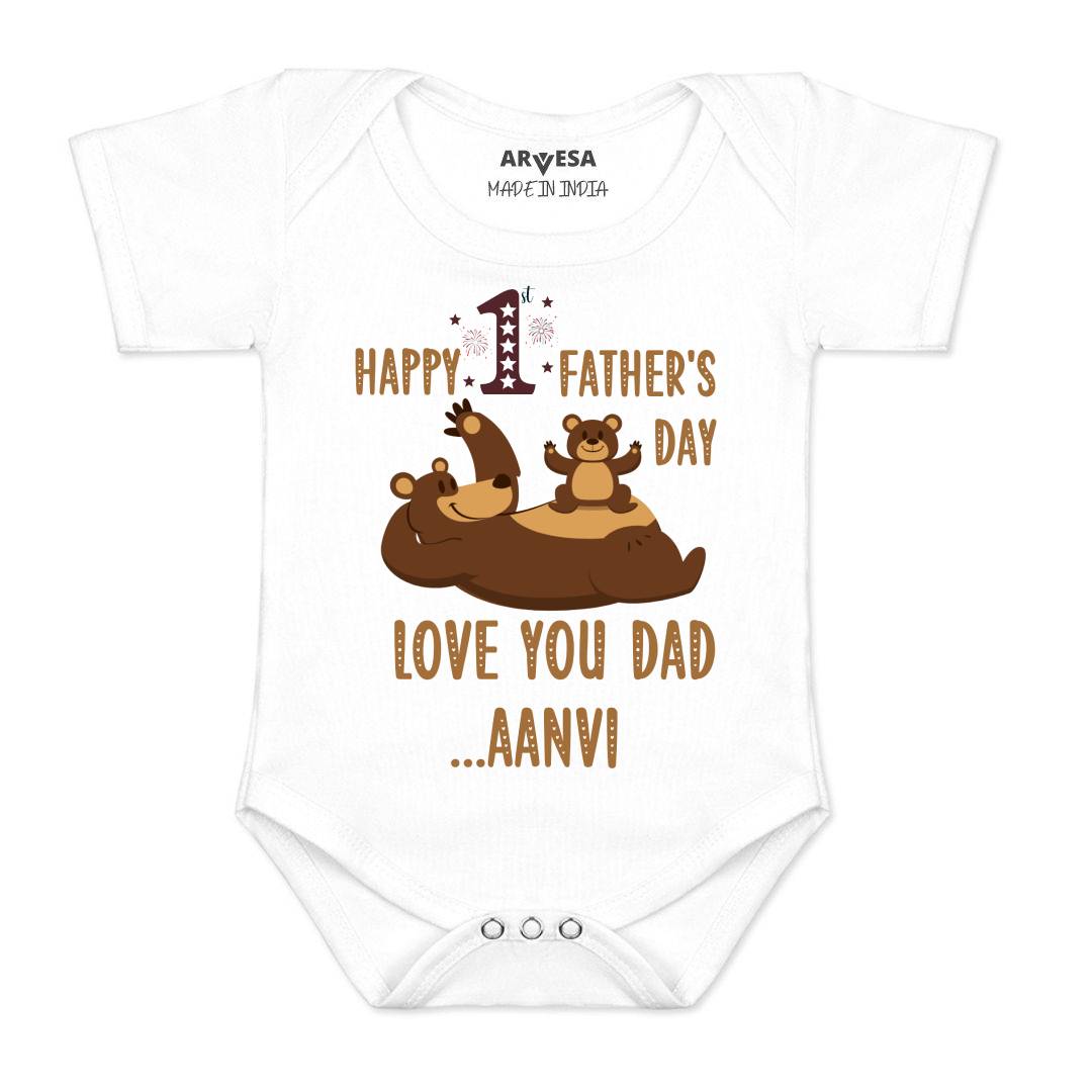 Arvesa Happy Father Days  Baby Boy & Girl Dress
