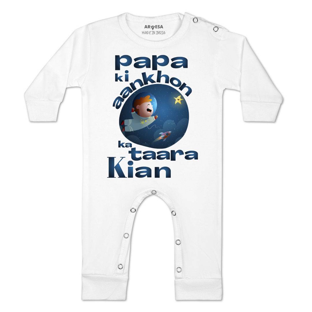 Arvesa Papa Ki Aankho Ka Taara Baby Boy & Girl Dress