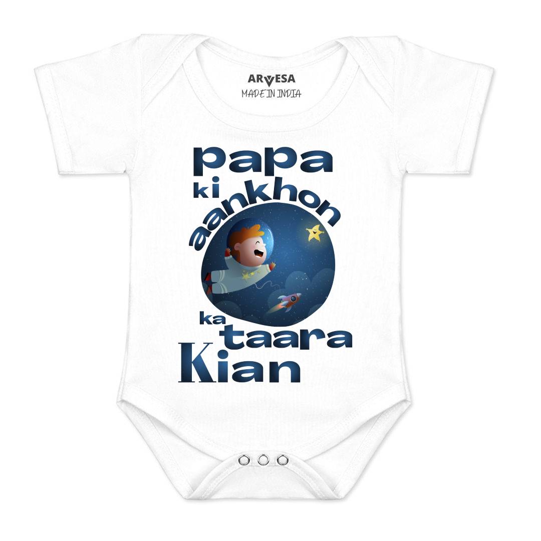 Arvesa Papa Ki Aankho Ka Taara Baby Boy & Girl Dress