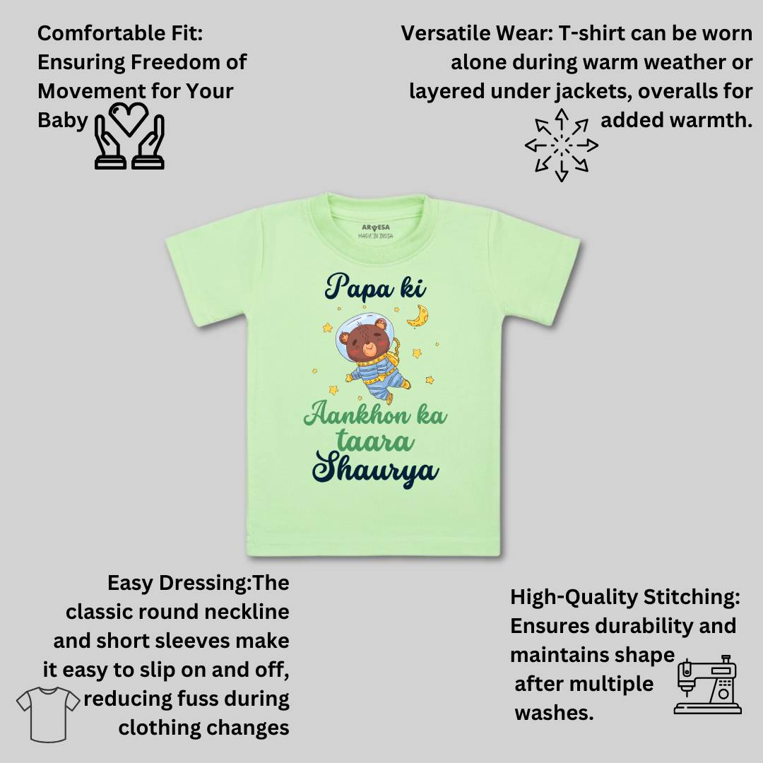 Arvesa Papa Ki Aankho Ka Taara Baby Boy & Girl Dress